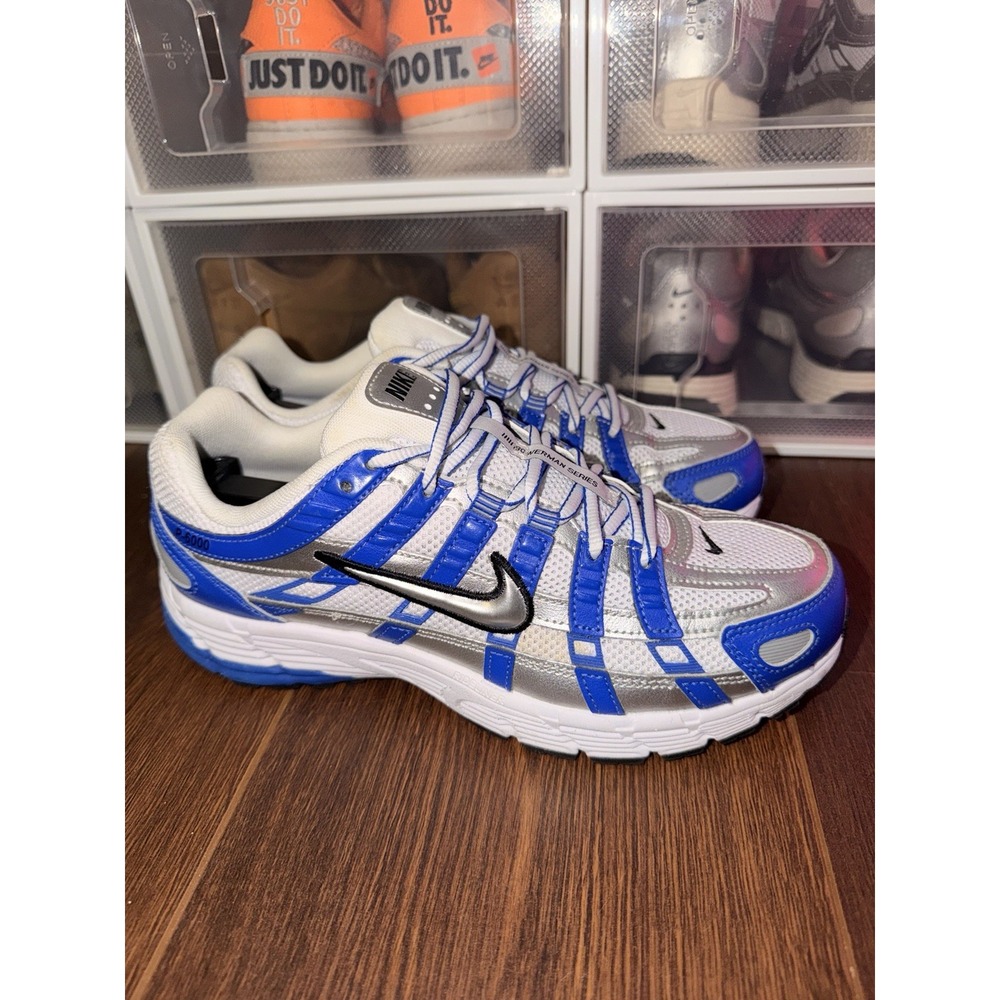 Size 7.5 - Nike P-6000 Racer Blue CD6404-403 Sneaker Mens Shoes